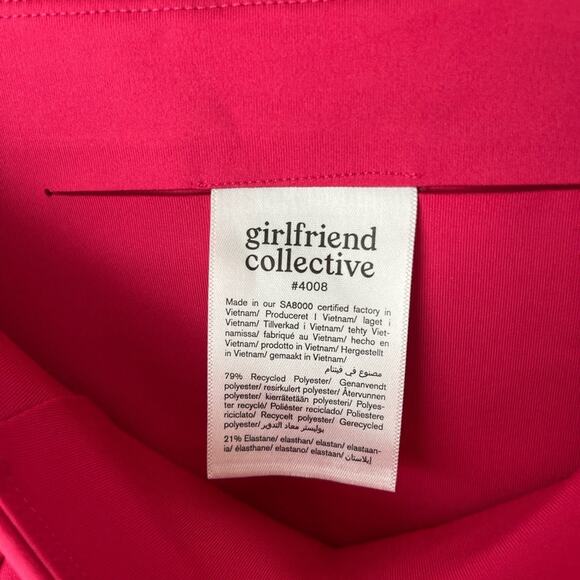 Girlfriend collective high rise leggings hot pink XS - Picture 10 of 10